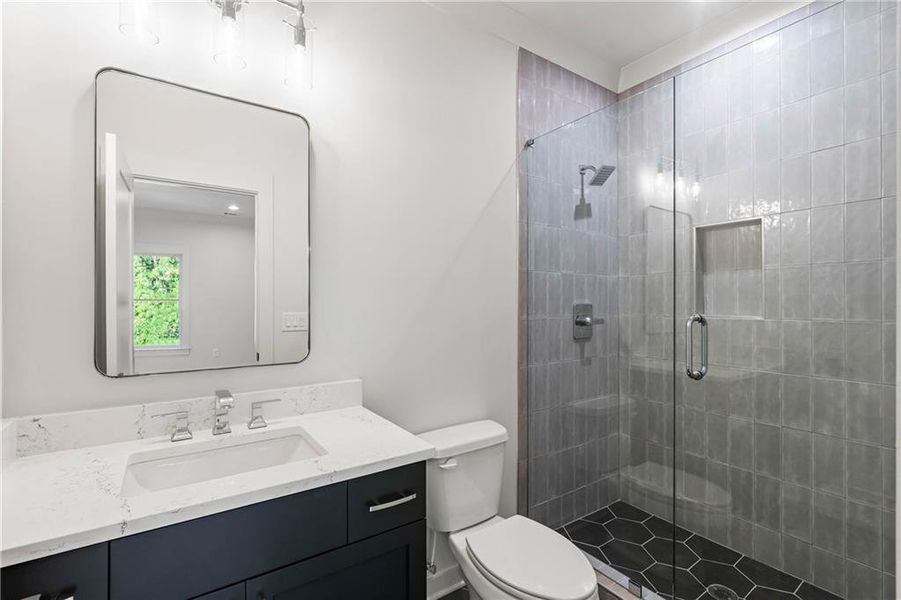 Furnished interior view inside a new home in , Marietta (Image 9).