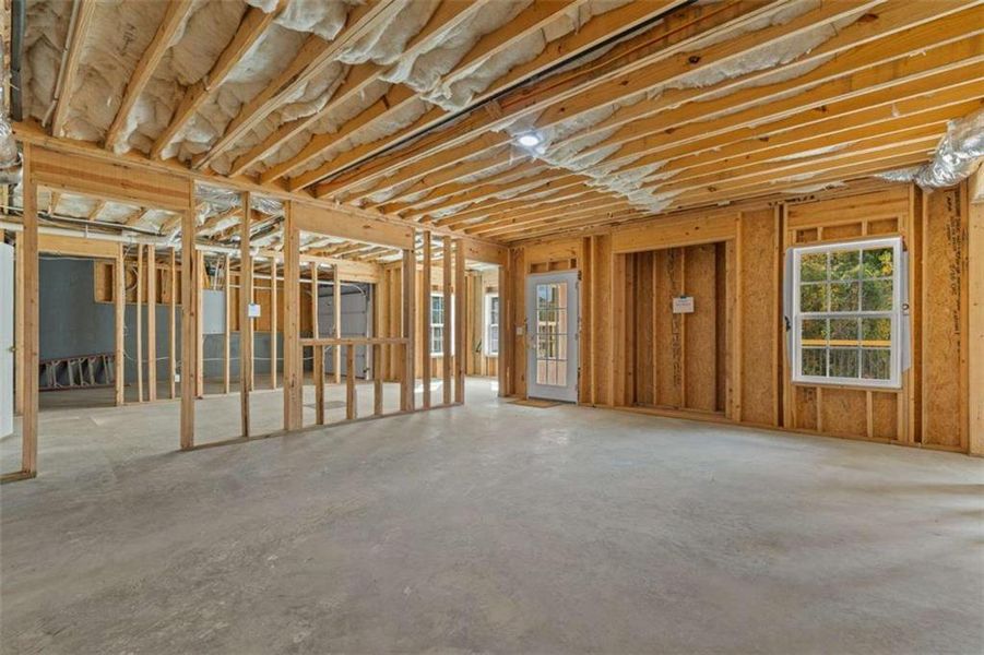 In-progress construction of a new home in , Carrollton, GA (Image 68).