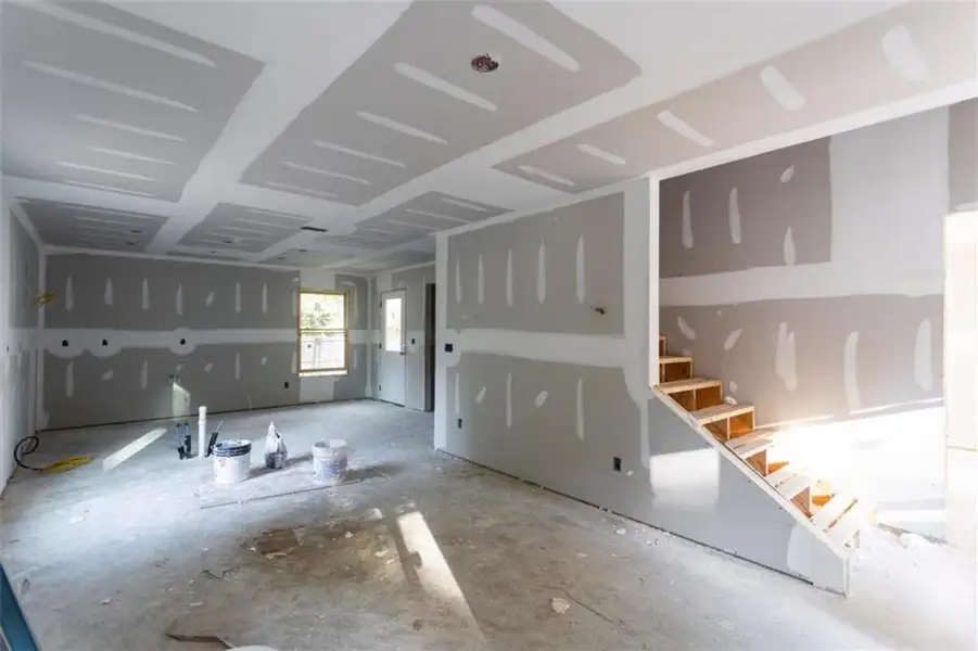 In-progress construction of a new home in , Social Circle, GA (Image 5).