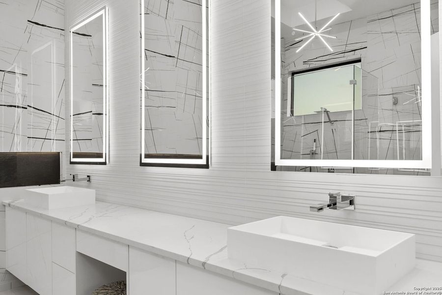 Furnished interior view inside a new home in , San Antonio (Image 33). Furnished interior view inside a new home in , San Antonio (Image 33).