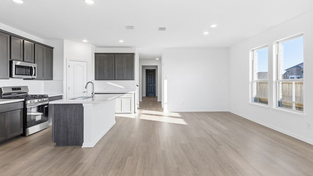 Furnished interior view inside a new home in Briarwood, Elgin (Image 12).