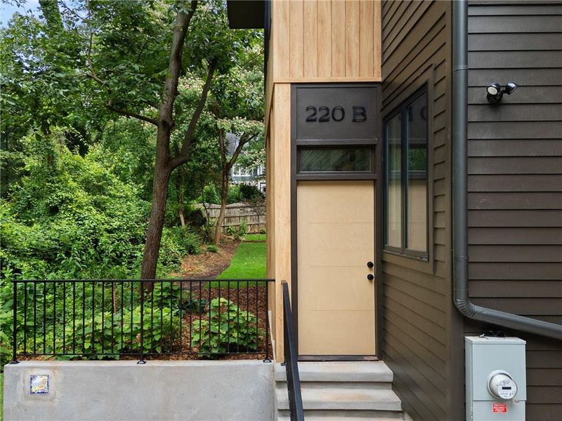Exterior details and patio area of a home in , Decatur (Image 34).