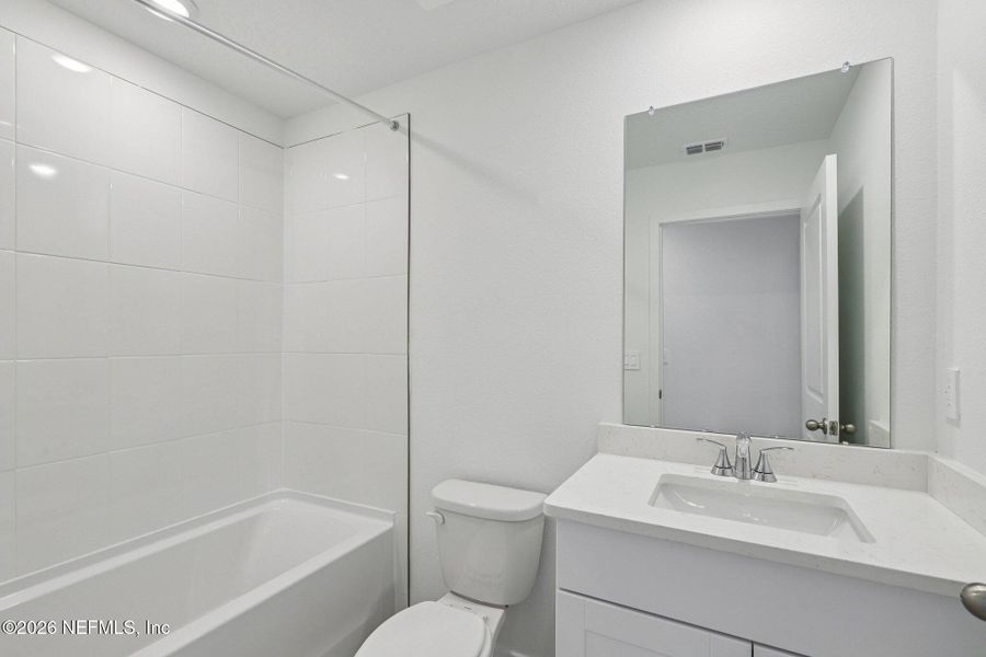 Furnished interior view inside a new home in , Jacksonville (Image 10).