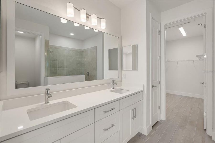 Furnished interior view inside a new home in Shellstone at Waterside, Sarasota (Image 6).