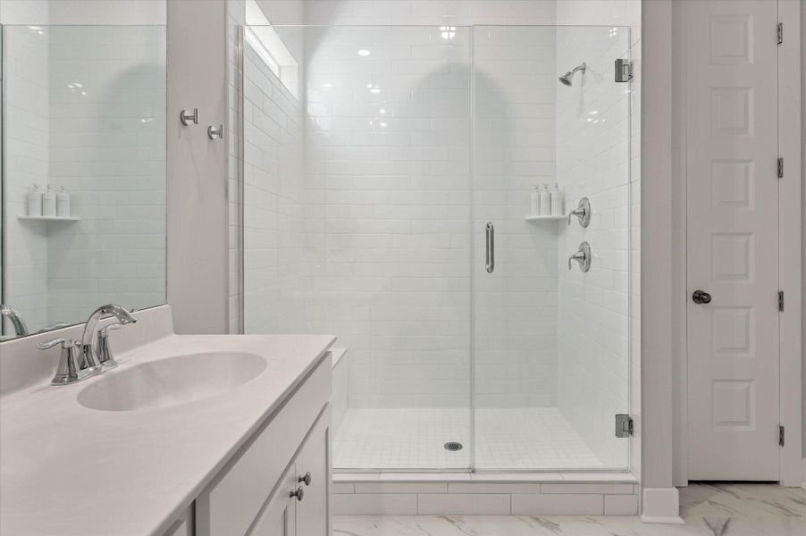 Furnished interior view inside a new home in Carnes Crossroads, Summerville (Image 32).