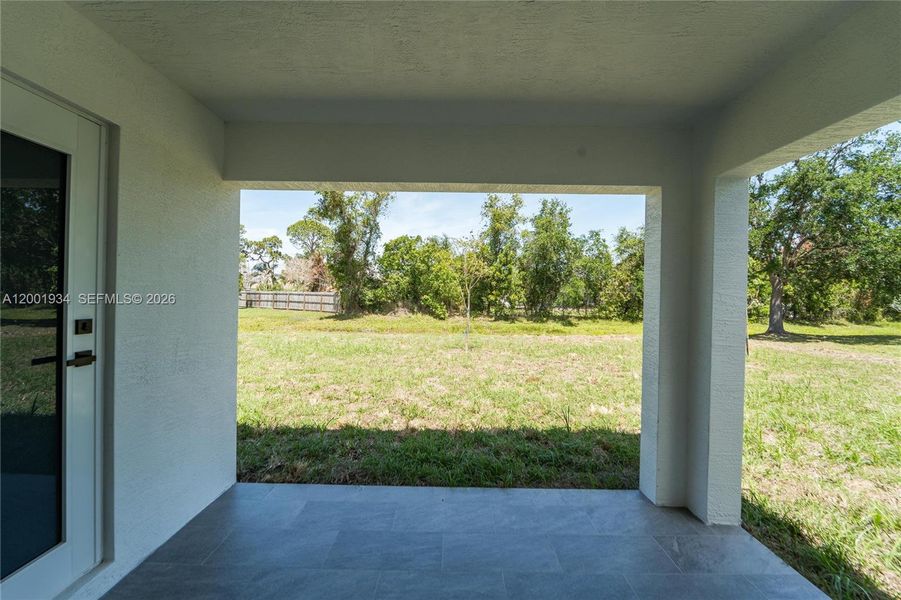 Exterior details and patio area of a home in , Port St. Lucie (Image 26).