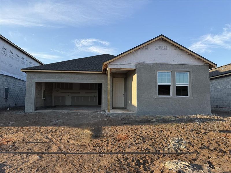 In-progress construction of a new home in Berry Bay, Wimauma, FL (Image 3).