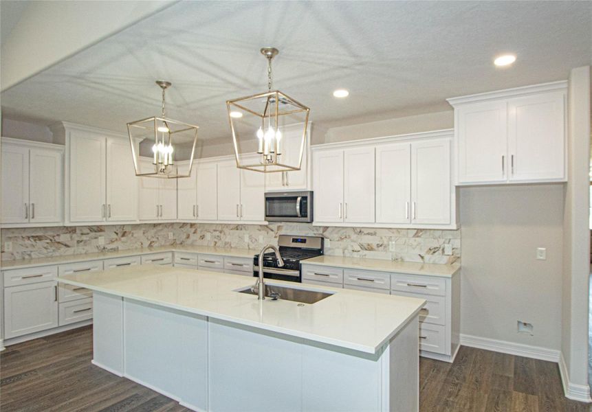 Furnished interior view inside a new home in , Livingston (Image 7).