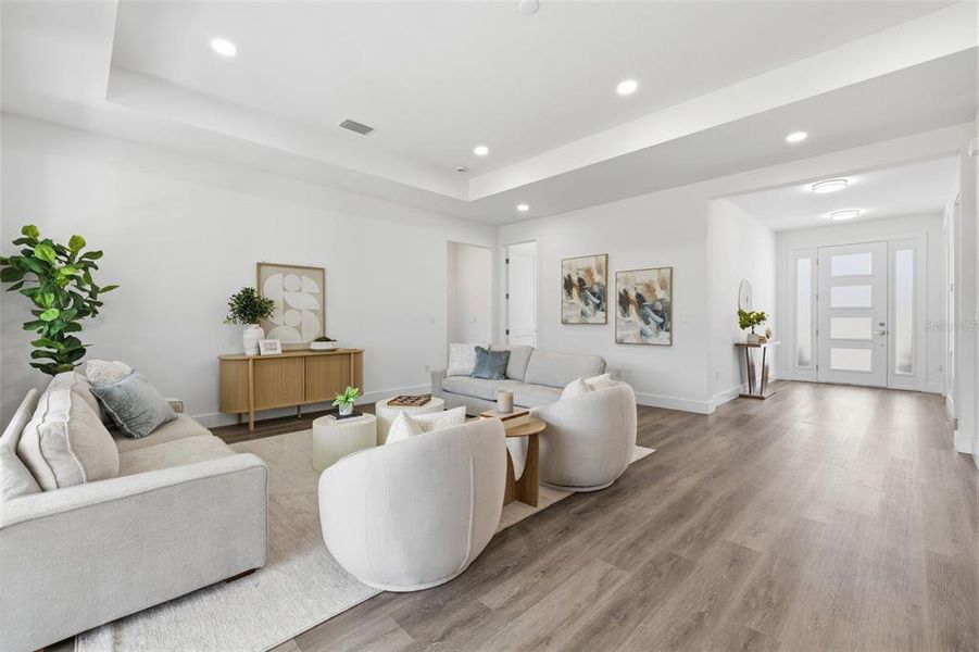 Furnished interior view inside a new home in , Brooksville (Image 13).