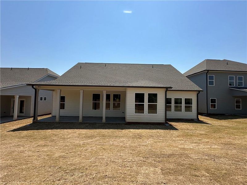 Front exterior of a new home in Summerlin, Winder, GA, highlighting curb appeal (Image 26).