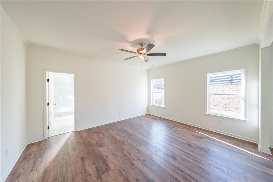 Spacious, unfurnished interior of a new home in , Dawsonville (Image 25).