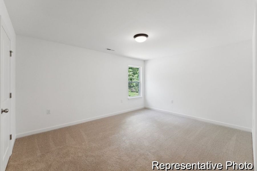Spacious, unfurnished interior of a new home in Lake Royale, Louisburg (Image 13). Spacious, unfurnished interior of a new home in Lake Royale, Louisburg (Image 13).