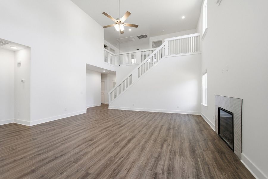 Spacious, unfurnished interior of a new home in Brush Creek, Fairview (Image 57). Spacious, unfurnished interior of a new home in Brush Creek, Fairview (Image 57).