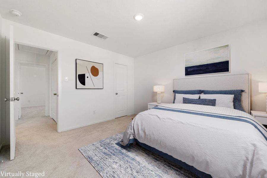 Furnished interior view inside a new home in Emberly: Cottage Collection, Beasley (Image 10).