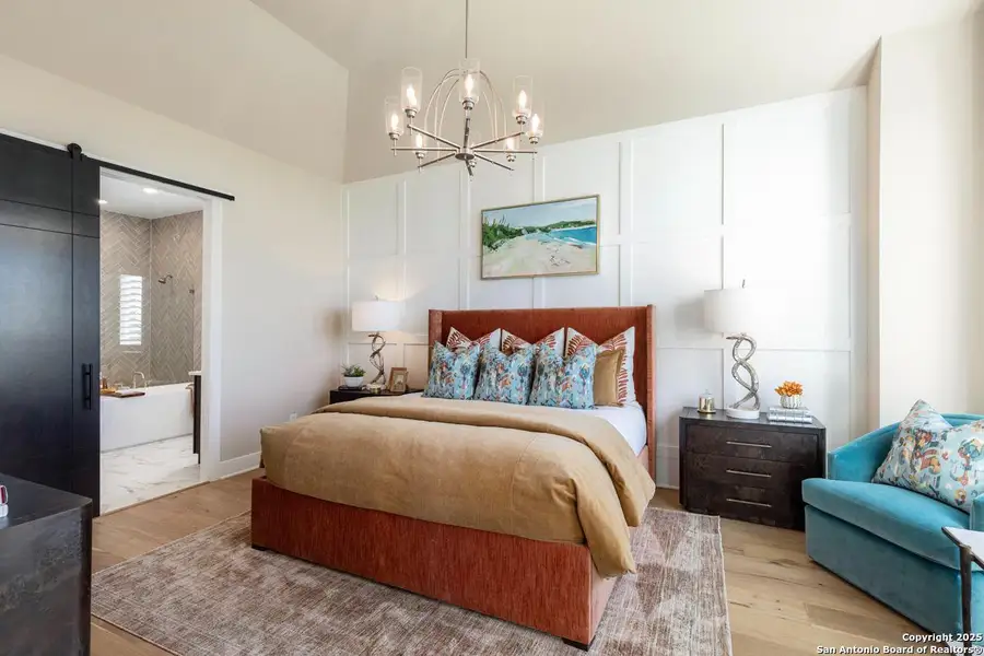 Furnished interior view inside a new home in Mont Blanc, Schertz (Image 5).