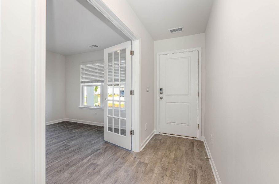 Representative unfurnished interior of a home built from the PENWELL by D.R. Horton in South Haven, Camden (Image 4).