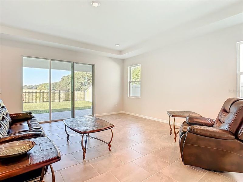 Furnished interior view inside a new home in Mirada, San Antonio (Image 7).