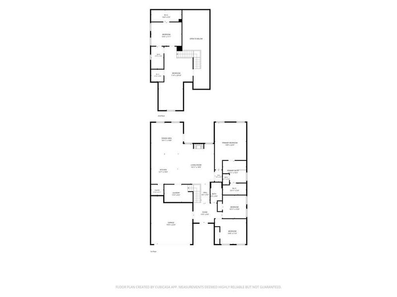 2D floor plan layout of this home in , Rydal, GA (Image 5).