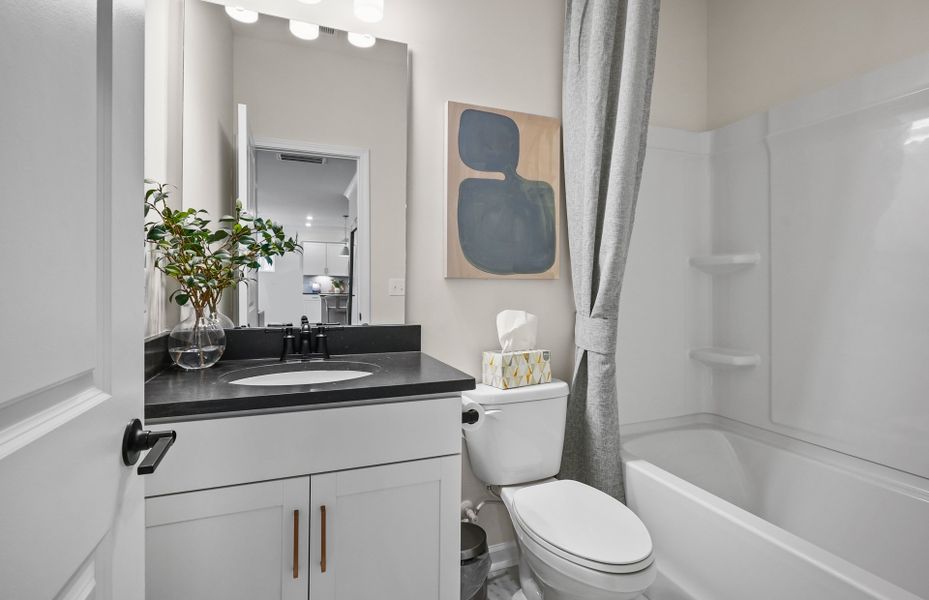 Representative furnished interior of a home built from the Hampton by Pulte Homes in The Retreat at Carolina Ridge, Harrisburg (Image 11).
