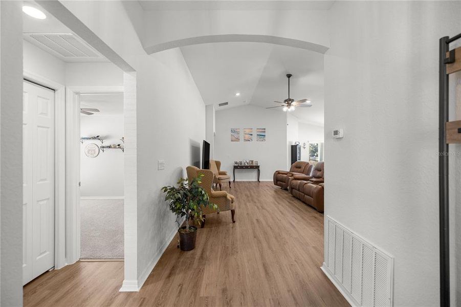 Furnished interior view inside a new home in Summercrest, Ocala (Image 28).