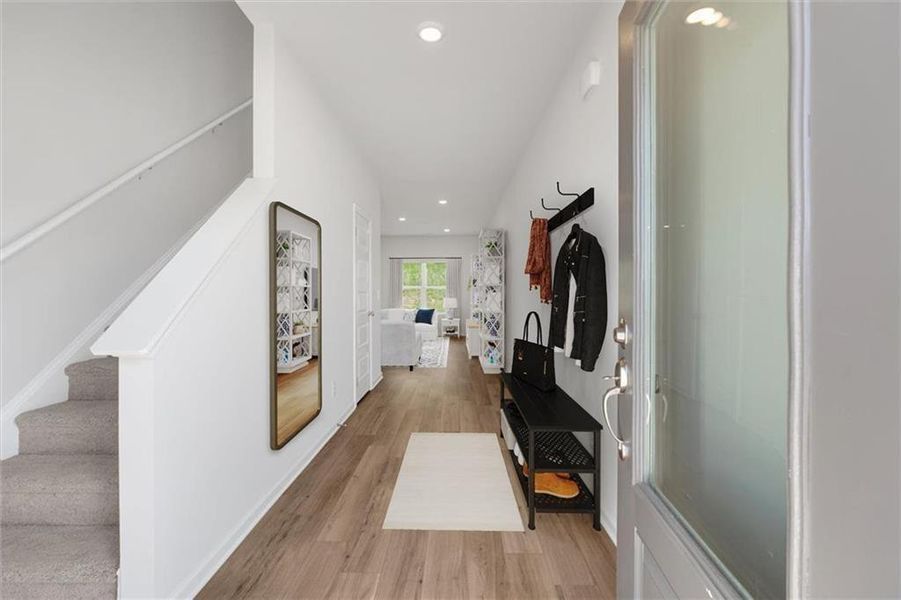 Furnished interior view inside a new home in Salacoa, Calhoun (Image 8).