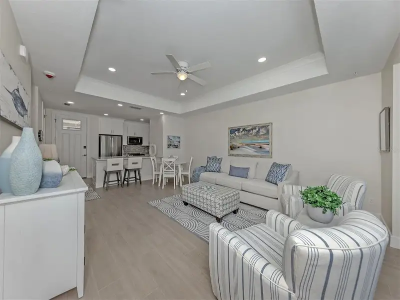 Furnished interior view inside a new home in , Venice (Image 8).