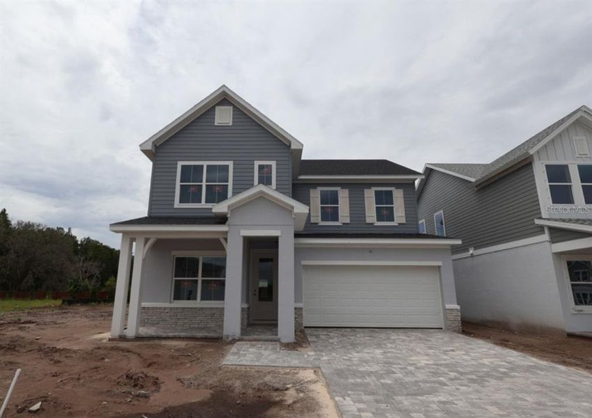 In-progress construction of a new home in Soleta at Starkey Ranch – Traditional Series, Odessa, FL (Image 10). In-progress construction of a new home in Soleta at Starkey Ranch – Traditional Series, Odessa, FL (Image 10).