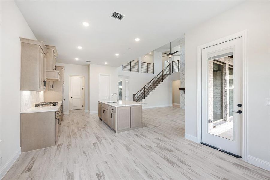 Furnished interior view inside a new home in Devonshire Classic 60-65, Forney (Image 10). Furnished interior view inside a new home in Devonshire Classic 60-65, Forney (Image 10).