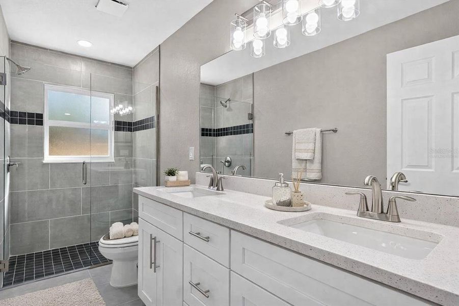 Furnished interior view inside a new home in , Citrus Springs (Image 17).