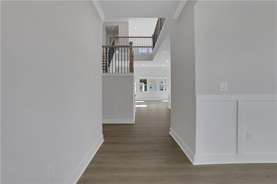 Spacious, unfurnished interior of a new home in The Paddocks at Doc Hughes, Buford (Image 20).