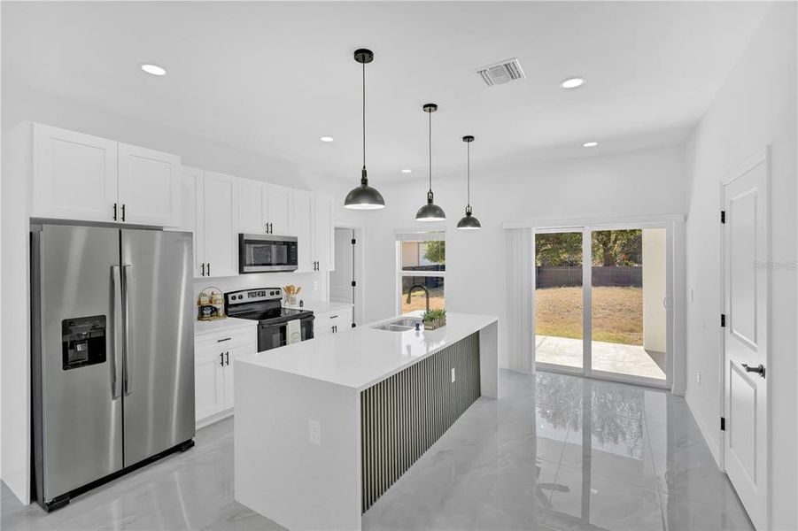 Furnished interior view inside a new home in , Punta Gorda (Image 11).