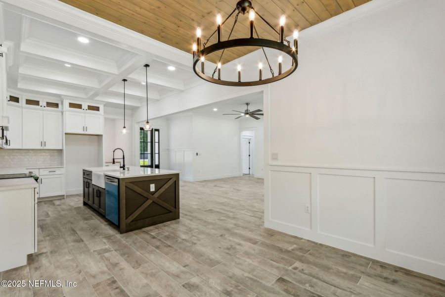 Furnished interior view inside a new home in , Fernandina Beach (Image 3).
