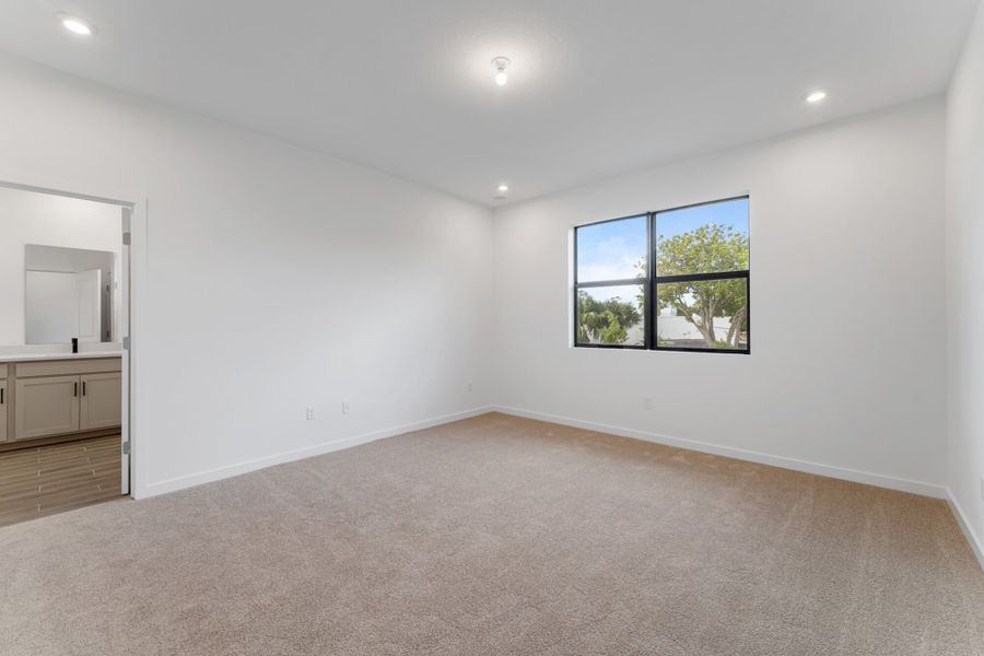 Spacious, unfurnished interior of a new home in Forest – Townhomes, Lake Worth (Image 8). Spacious, unfurnished interior of a new home in Forest – Townhomes, Lake Worth (Image 8).