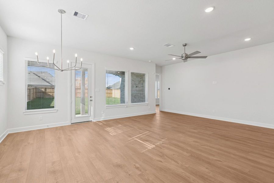 Spacious, unfurnished interior of a new home in Dunham Pointe 50' Homesites, Cypress (Image 27). Spacious, unfurnished interior of a new home in Dunham Pointe 50' Homesites, Cypress (Image 27).