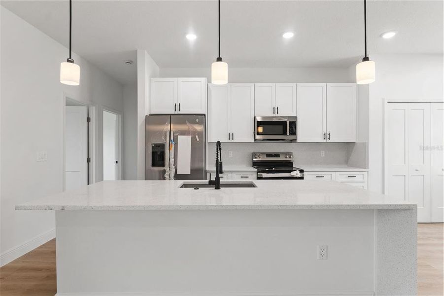 Furnished interior view inside a new home in , Ocala (Image 8).