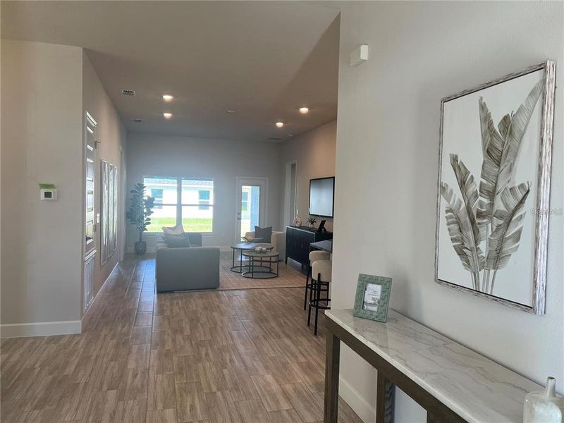Furnished interior view inside a new home in Abbey Glen, Dade City (Image 11).