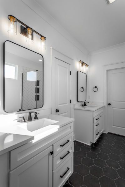 Representative furnished interior of a home built from the Groveland by Riverstone Construction, LLC in Creekside, Cleveland (Image 6).