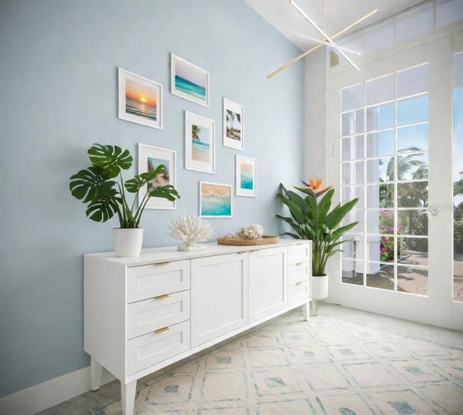 Furnished interior view inside a new home in , Port Charlotte (Image 6).