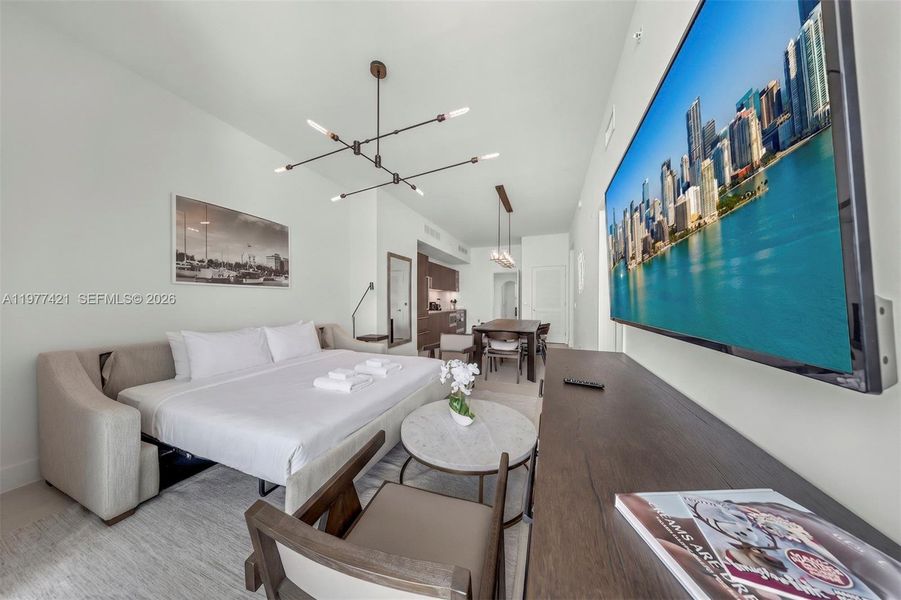 Furnished interior view inside a new home in Natiivo Miami, Miami (Image 17). Furnished interior view inside a new home in Natiivo Miami, Miami (Image 17).