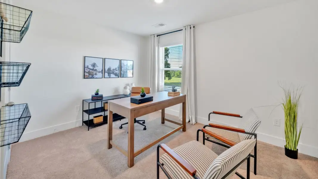 Furnished interior view inside a new home in Millstone Village, Morristown (Image 32).