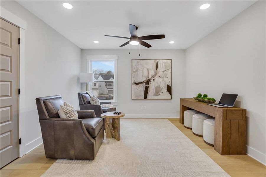 Furnished interior view inside a new home in Villas at Dawsonville, Dawsonville (Image 31).