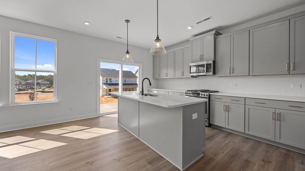 Furnished interior view inside a new home in Lakeside Glen, York (Image 8). Furnished interior view inside a new home in Lakeside Glen, York (Image 8).
