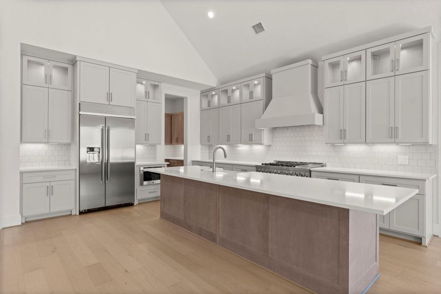 Furnished interior view inside a new home in Homestead Hill, New Waverly (Image 3).