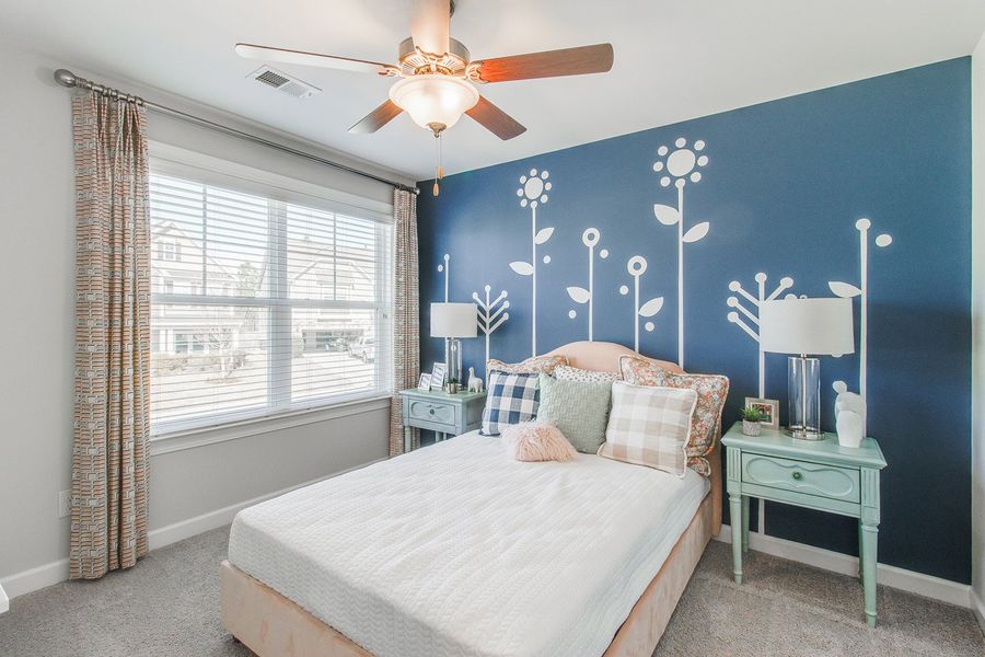 Furnished interior view inside a new home in Bluefield, Lexington (Image 34). Furnished interior view inside a new home in Bluefield, Lexington (Image 34).