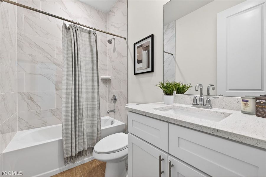 Furnished interior view inside a new home in Cape Coral, Cape Coral (Image 28). Furnished interior view inside a new home in Cape Coral, Cape Coral (Image 28).