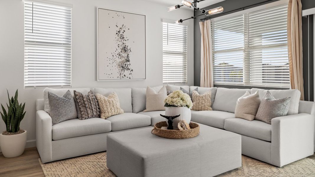 Furnished interior view inside a new home in Mason Ranch, Surprise (Image 15).