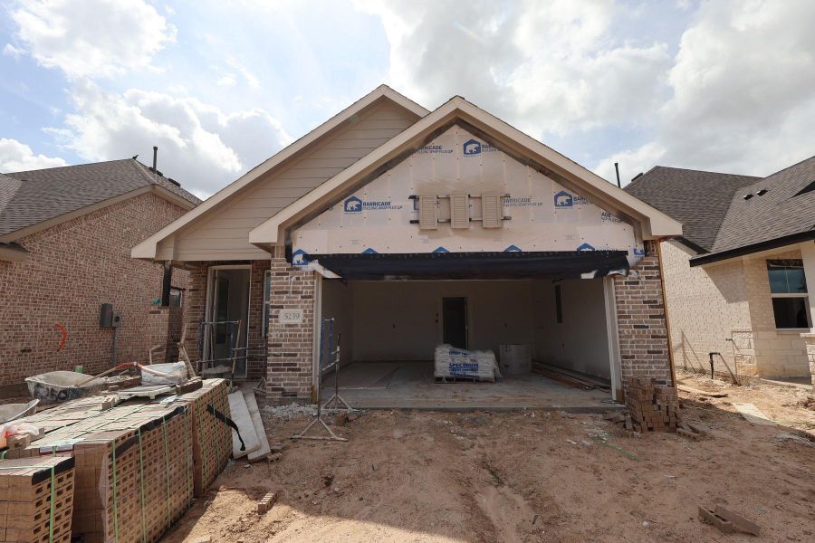 Two story home with 3 beds, 2.5 baths, and 2 car garage.