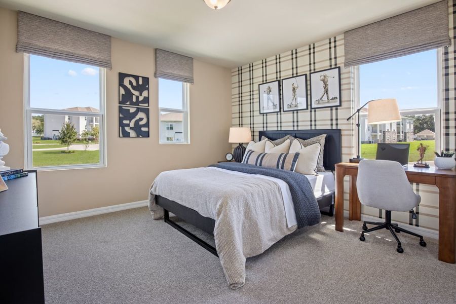 Representative furnished interior of a home built from the 2387 Modeled by KB Home in Morningside, Dade City (Image 6). Representative furnished interior of a home built from the 2387 Modeled by KB Home in Morningside, Dade City (Image 6).