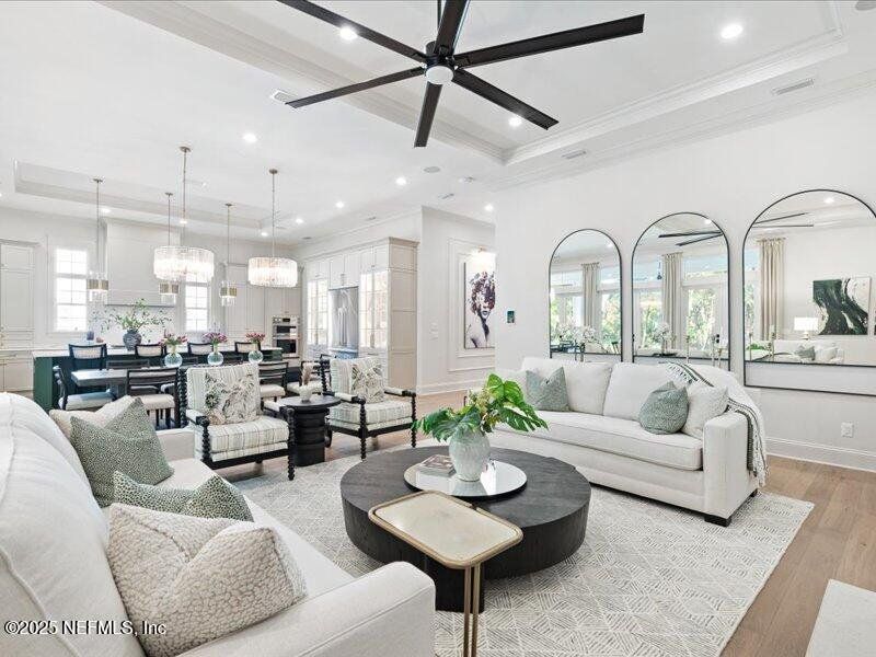 Furnished interior view inside a new home in , Jacksonville (Image 7).