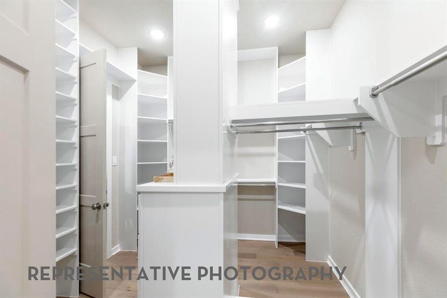 Furnished interior view inside a new home in Pecan Square, Northlake (Image 13).
